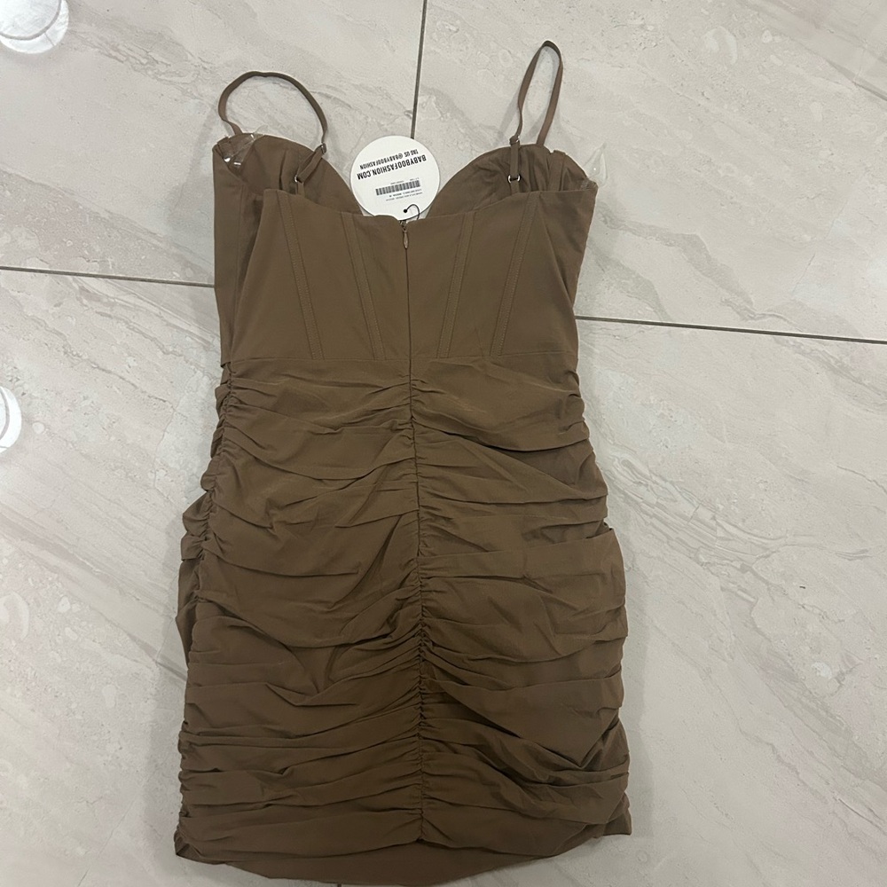 Nude Mini Dress Babyboo Nyla - Picture 5 of 6
